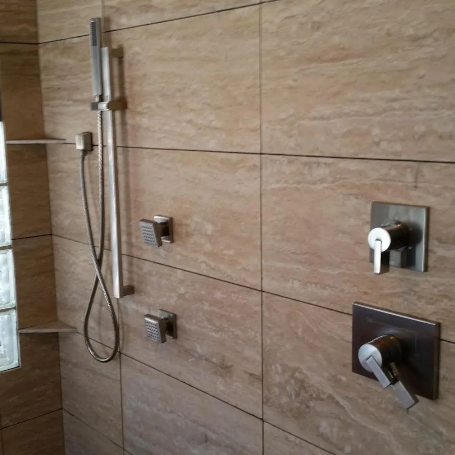Shower fixture installation for Water Heater Replacement in Blue Springs
